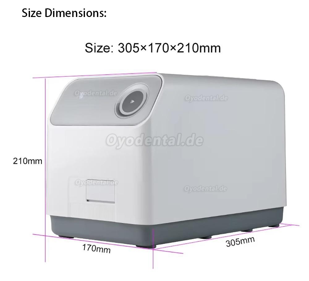 Handy IPS3 dentaler digitaler PSP-R&ouml;ntgenscanner f&uuml;r Speicherfolien